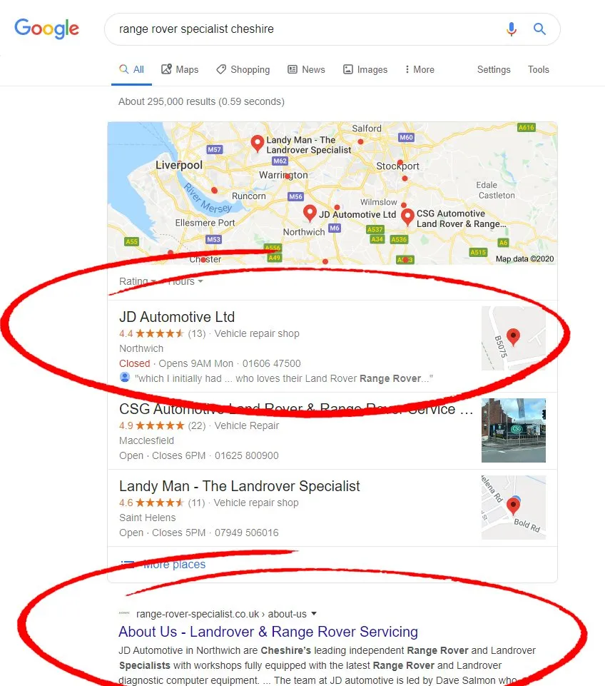 SEO Case Study 1